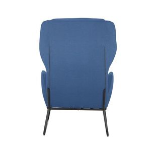 Agyle Wingback Chair Blue/Black