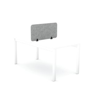 Desk Mtd Pet Screen 790X400Mm Grey