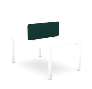 Desk Mtd Pet Screen 1190X400Mm Green