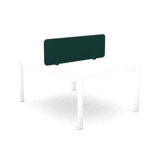 Desk Mtd Pet Screen 1390X400Mm Green