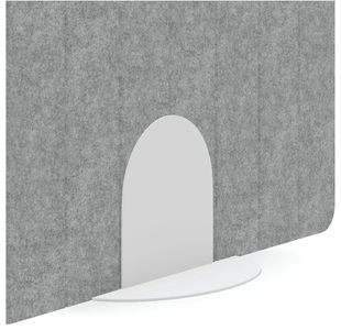 Pet Metal Stand For Flrs Screen Wht