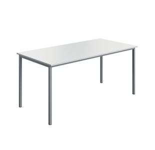 Mpps Table 1600X800 White/Silver