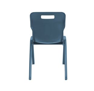 Titan 1 Piece Chair Size 6 Steel Blu