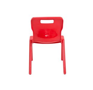 Titan One Piece Clsm Chair Red