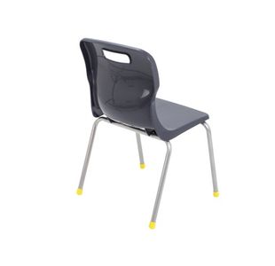 Titan 4 Leg Clsm Chair Charcoal