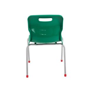 Titan 4 Leg Clsm Chair Green