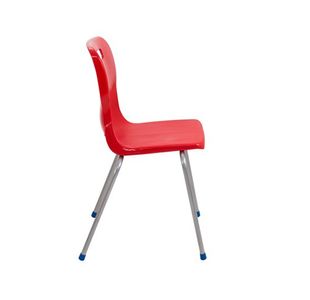 Titan 4 Leg Clsm Chair Red