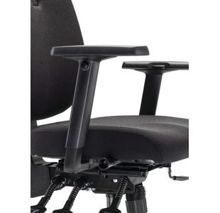 Cappela Agility Hbk Pst Chair Black