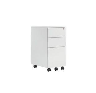 Jemini 3 Drw Mobile Pedestal White