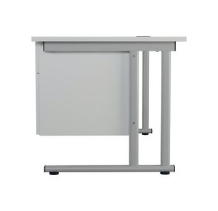 Jemini 2 Drw Fixed Pedestal White