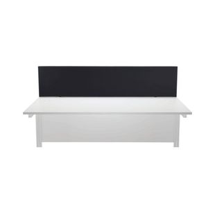 First Desk Mtd Screen 1800X400 Blk