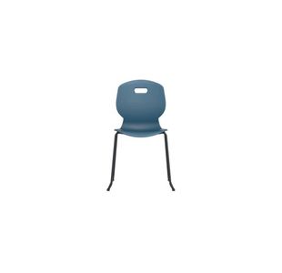 Titan Arc Skid Chair Size 6 Blue
