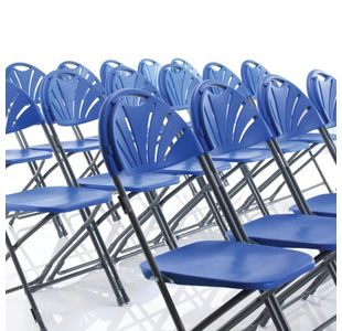 Titan Folding Chair 445X460X870 Blue