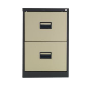 Talos 2 Drw Filing Cab Coffee Cream