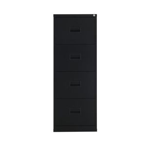 Talos 4 Drw Filing Cab Black