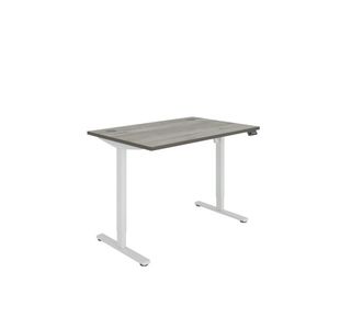 Sm Sit/Stand Desk 1200X800 Goak/Wht