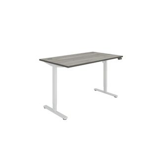 Sm Sit/Stand Desk 1400X800 Goak/Wht