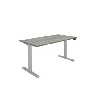 Dm Sit/Stand Desk 1600X800 Goak/Slv