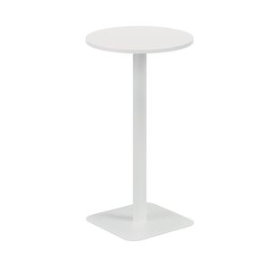 Forge High Table 600Mm White/White