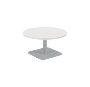 Origin 800Mm Low Table Wht/Silver