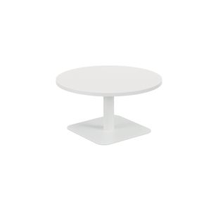 Forge Low Table 800Mm White/White