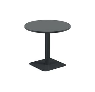Forge Mid Table 800Mm Black/Black