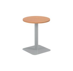 Origin 600Mm Mid Table Beech/Silver