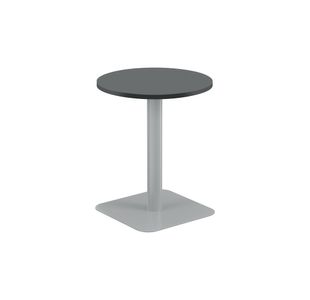 Forge Mid Table 600Mm Black/Silver