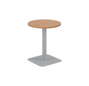 Origin 600Mm Mid Table Noak/Silver