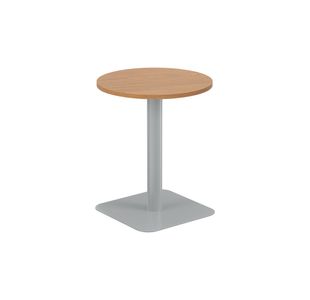 Forge Mid Table 600Mm Noak/Silver
