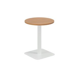 Forge Mid Table 600Mm Noak/White