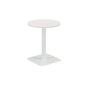 Forge Mid Table 600Mm White/White