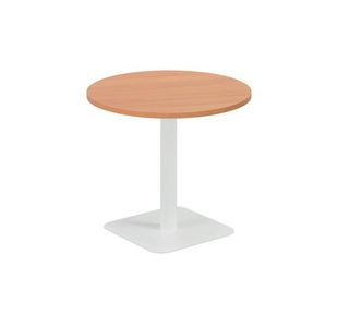 Origin 800Mm Mid Table Beech/Wht
