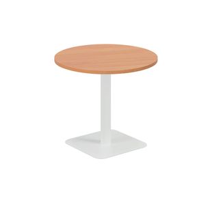 Forge Mid Table 800Mm Beech/White