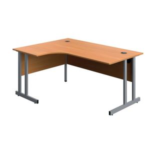 Tu Lh Corner Desk 1600X1200 Bch/Slv