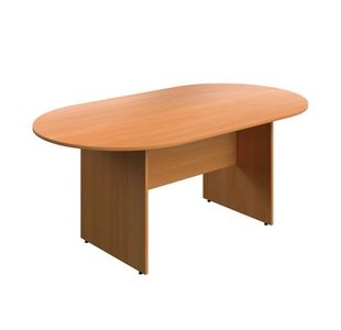 Wooden Boardroom Tbl 1800X1000 Bch