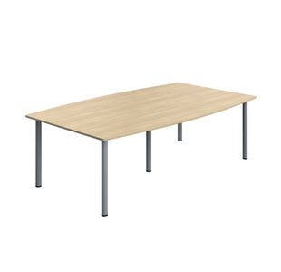 Modara Barrel Brdr Table 2400Mm Oak