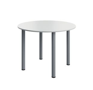 Modara Round Meeting Table 1000 Wht