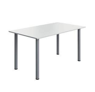 Modara Rect Meeting Table 1400Mm Wht