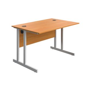 Modara Tu Rect Desk 1200Mm Bch/Wht