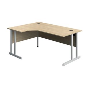 Tu Lh Crnr Desk 1600X1200 Oak/White