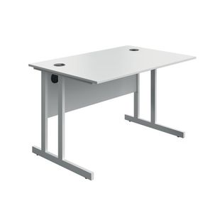 Tu Desk 1200 White/White