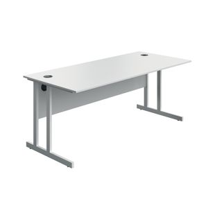 Modara Tu Rect Desk 1800Mm Wht/Wht