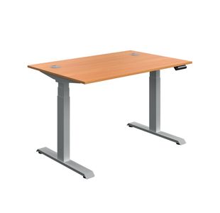 Modara Dm Sit/Stand Dsk 1200 Bch/Slv