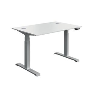 Dm Sit/Stand Desk 1200X800 Wht