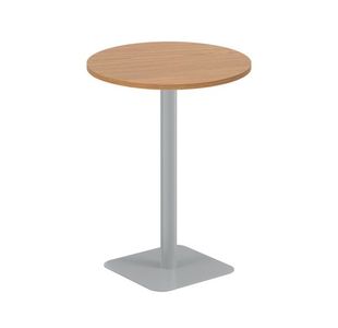 Origin 800Mm High Table Noak/Silver
