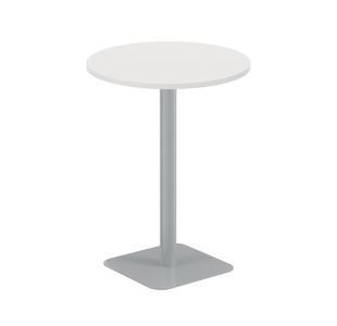 Origin 800Mm High Table Wht/Silver