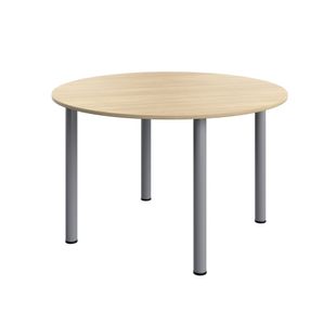 Modara Round Meeting Table 1200 Oak