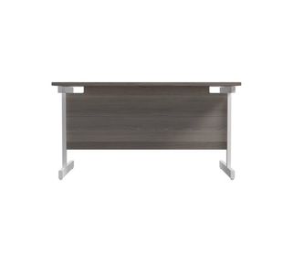 Jemini Rect Desk 1200 G/Oak/White