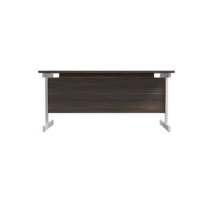 Jemini Single Rect Desk 1600 G/Oak